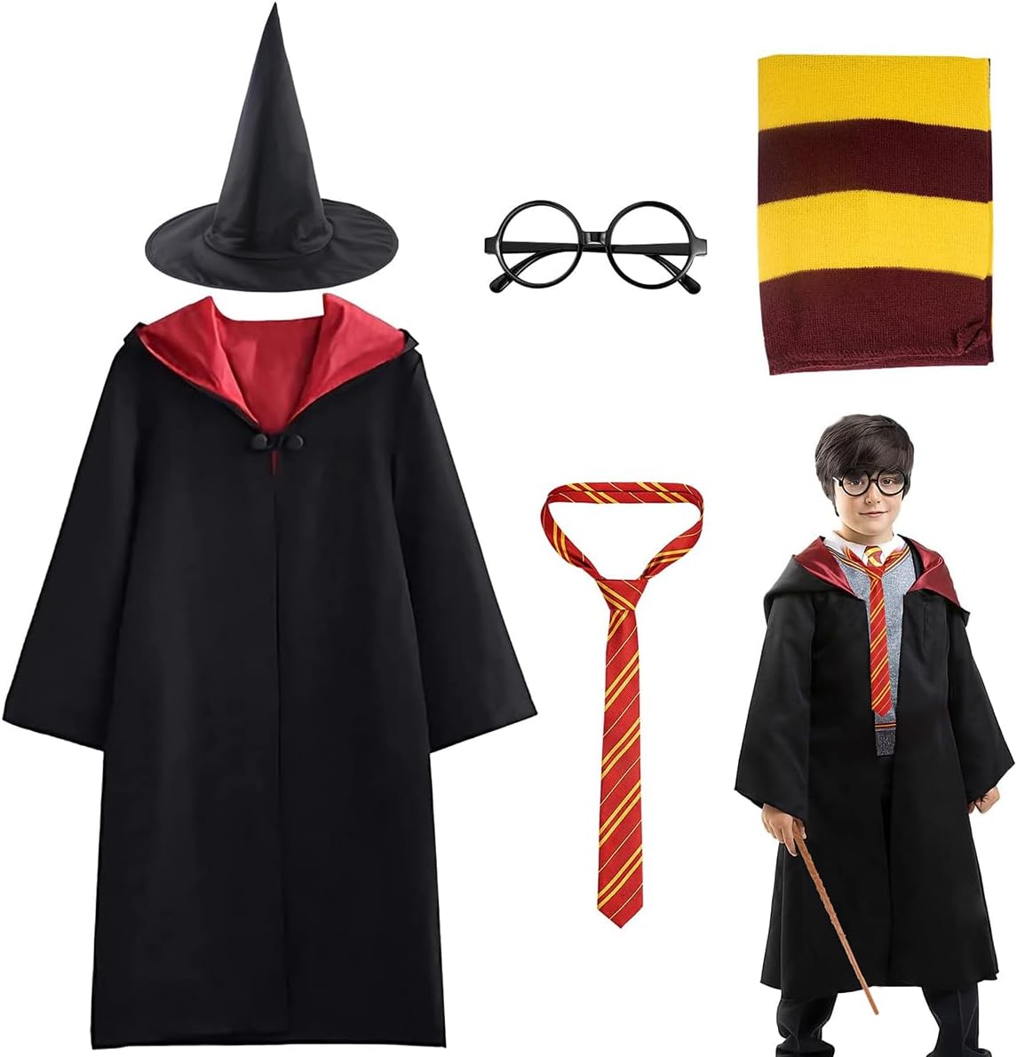 Uniforme Gryffondor complet (7 pièces)