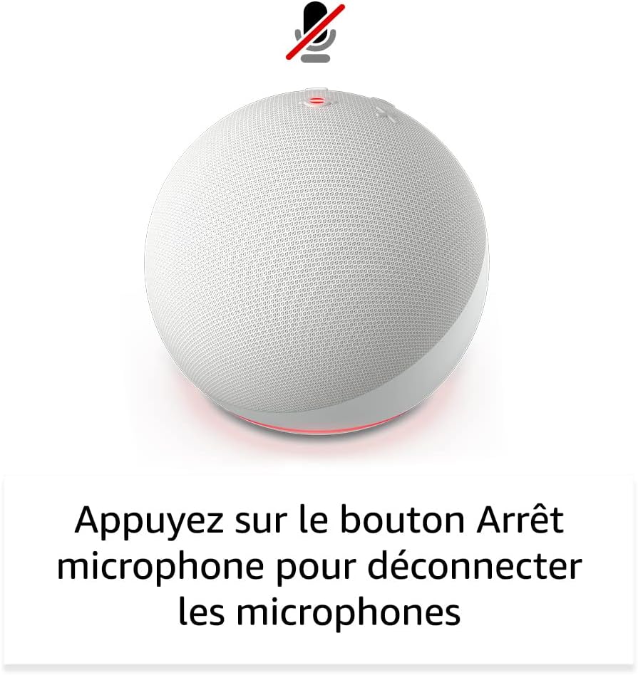 Enceinte connectée Echo Dot (5e génération) – Le petit assistant qui change tout