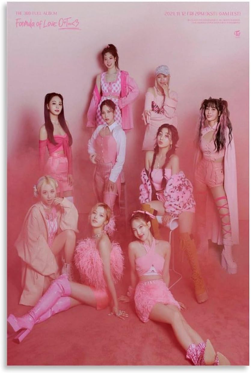 Poster toile TWICE Music