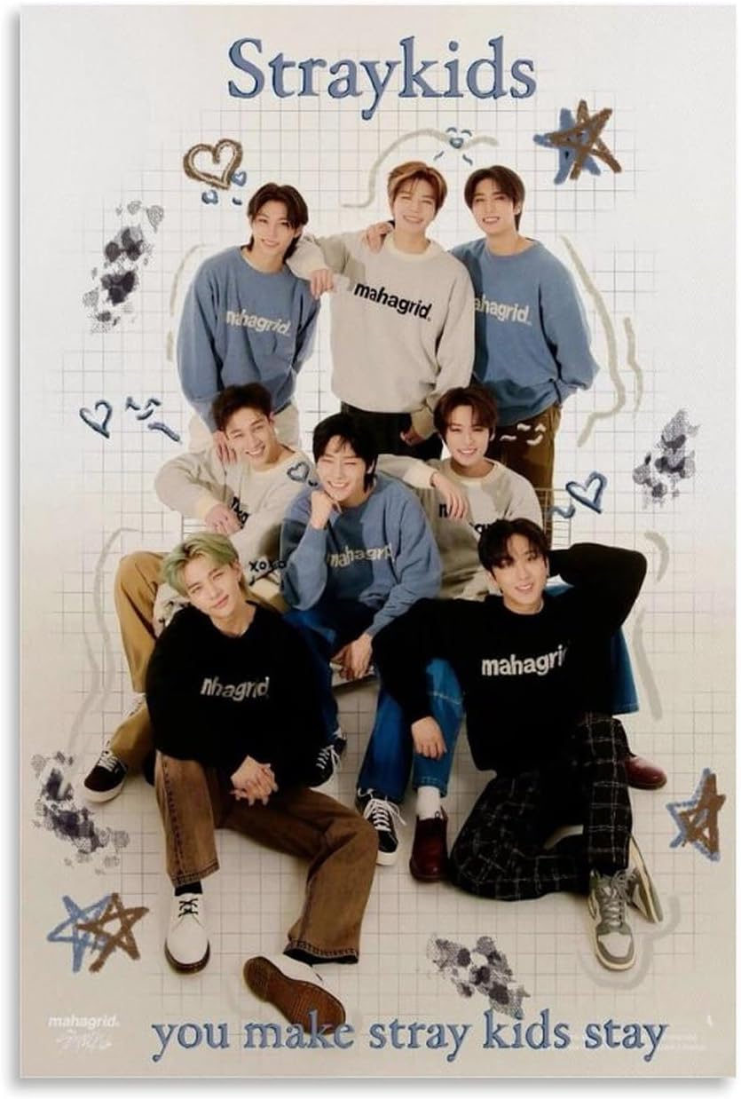 Poster vintage Stray Kids