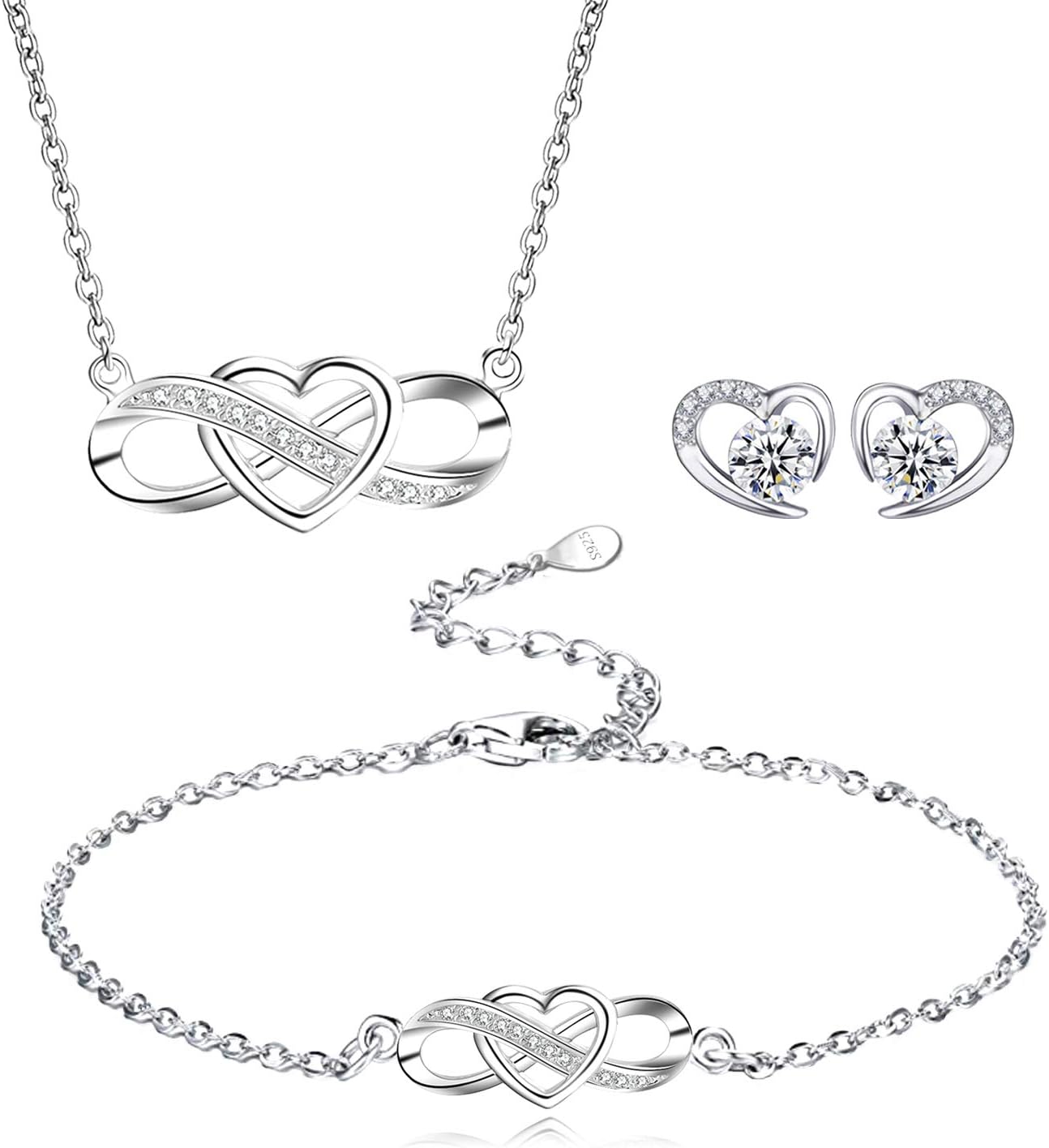Ensemble de bijoux argent 925