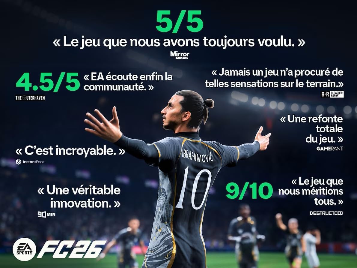 FC 26 Nintendo Switch - Le jeu de foot incontournable sur Switc Electronic Arts