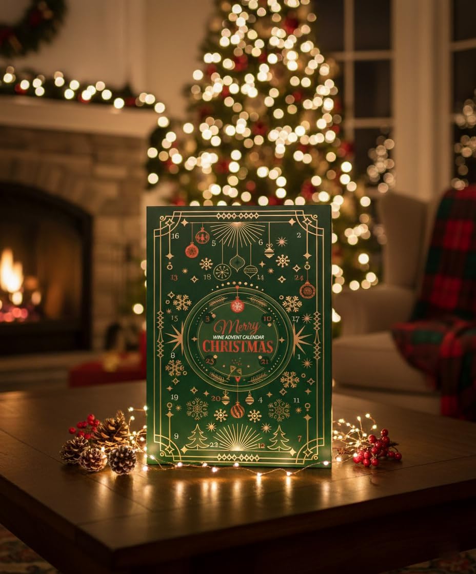 Calendrier de l’Avent Vin 2025 – 24 mini-bouteilles