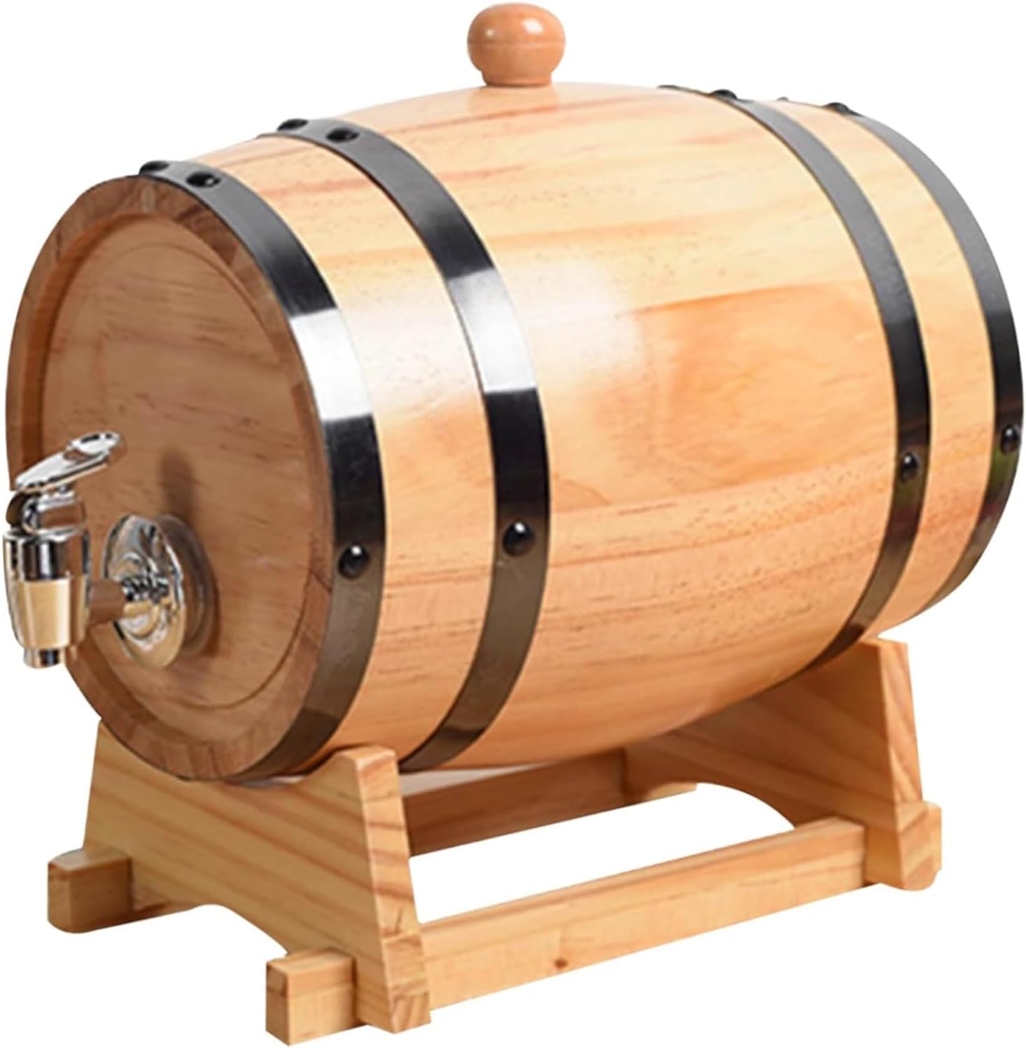 Tonneau de vieillissement à whisky 3 L avec robinet