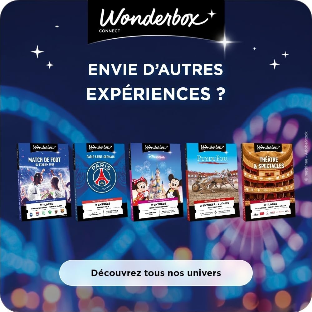 Coffret cadeau Disneyland Paris 2 jours / 1 nuit : le cadeau féérique par excellence