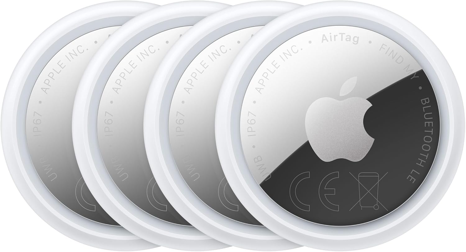 Apple AirTag (2ᵉ génération), lot de 4