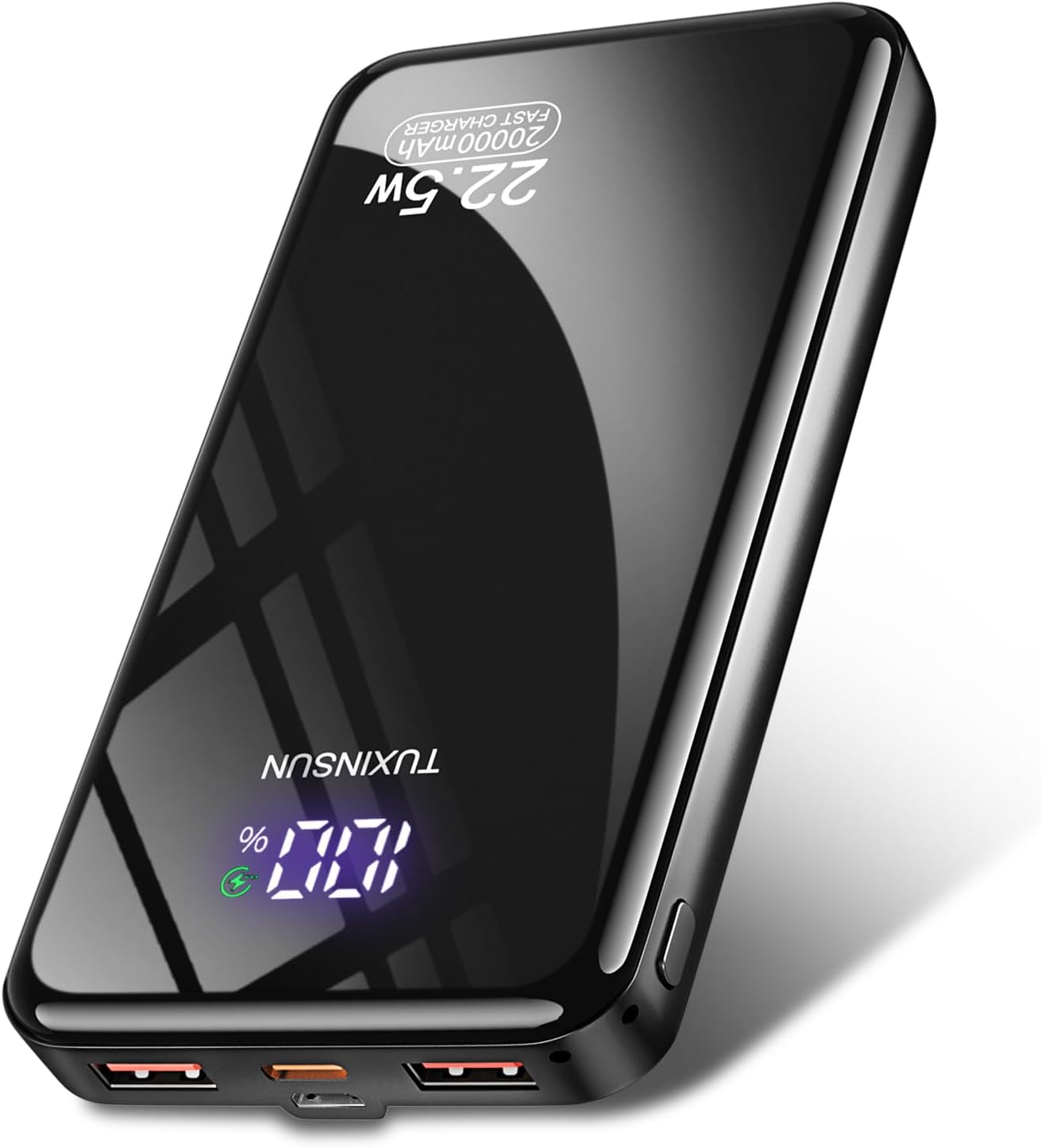 Batterie externe 20000 mAh charge rapide 22,5 W