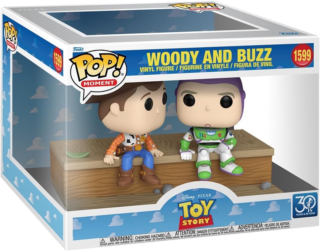 Funko Pop Moment Toy Story 30e — Woody & Buzz (collector)