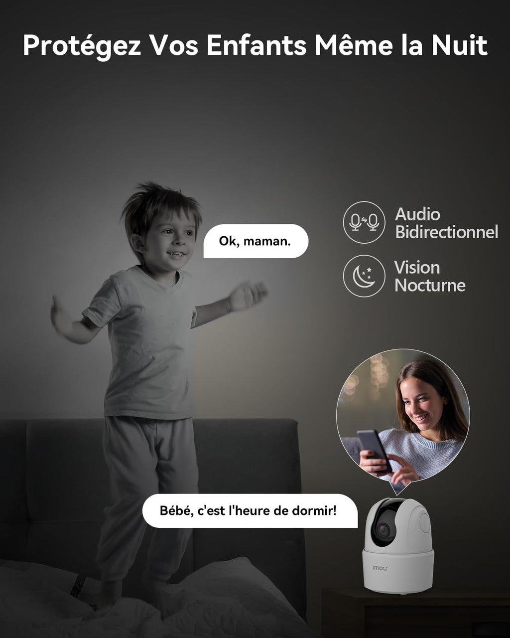 Imou 2K (3MP) : la caméra de surveillance intérieure ultra-complète à petit prix 🎥🏠