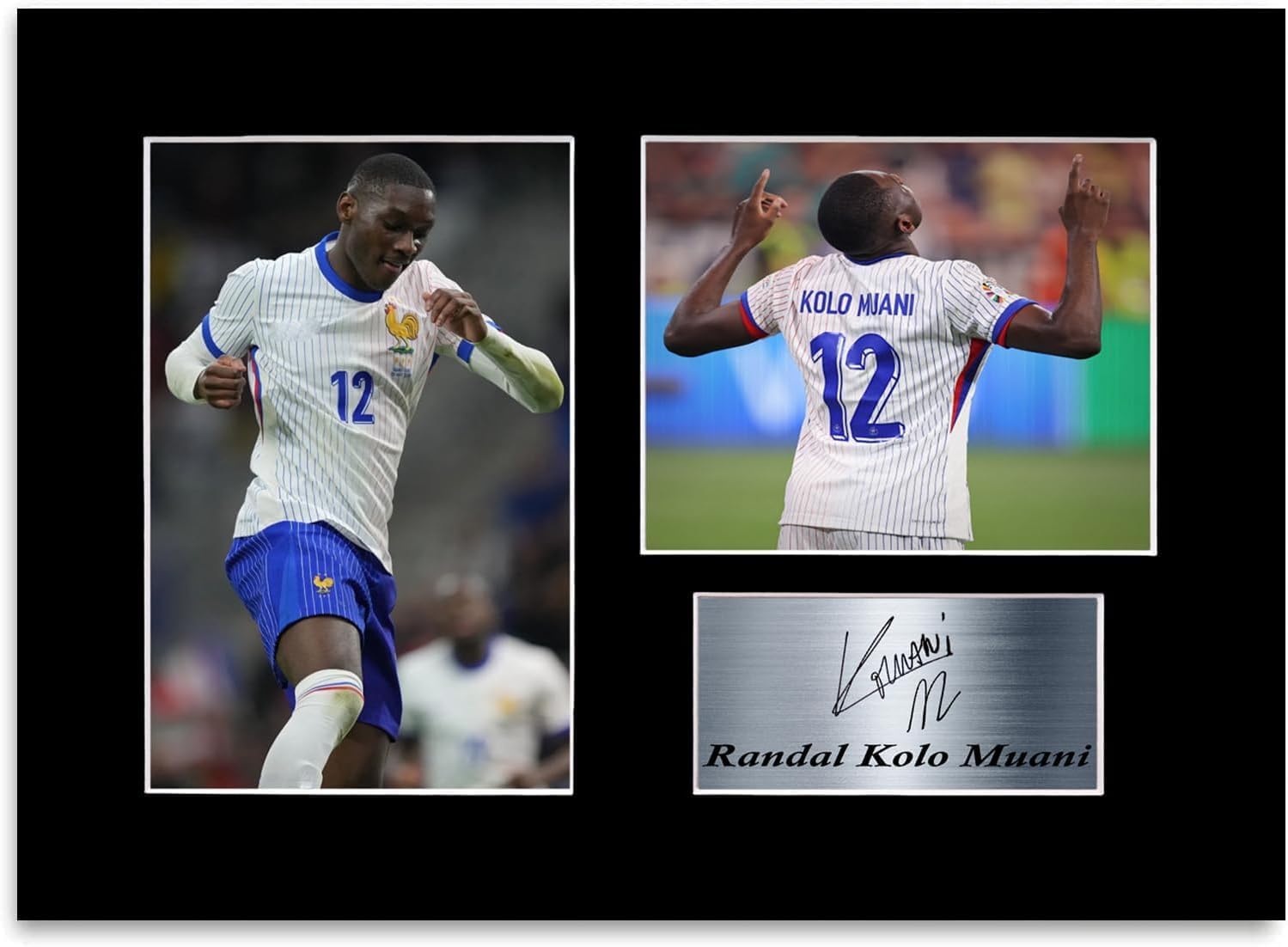 Photo imprimée Randal Kolo Muani (autographe)