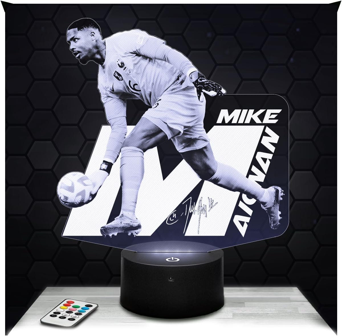 Lampe 3D Mike Maignan (déco LED)