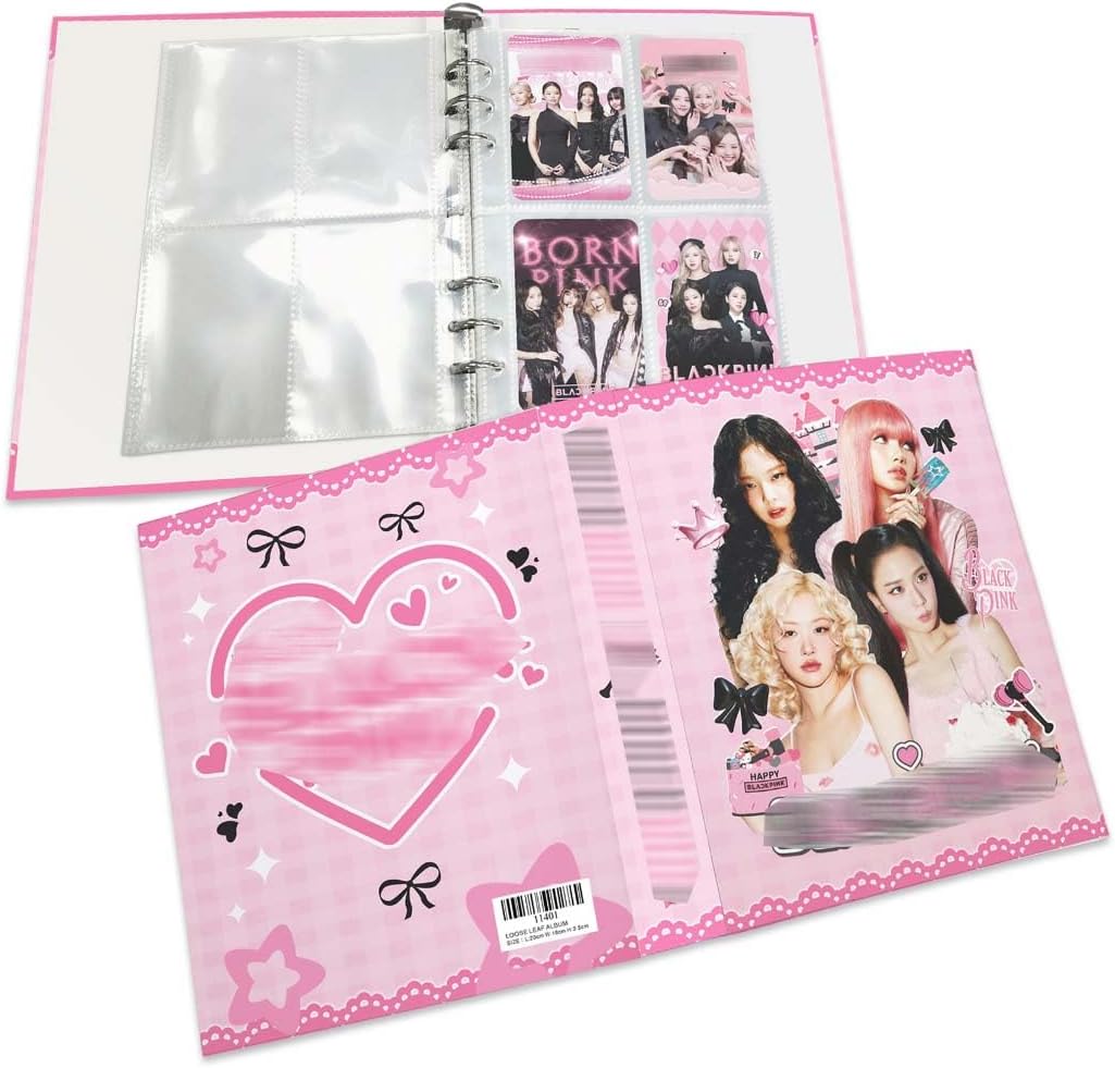 Carnet de cartes BLACKPINK (classeur photocards)