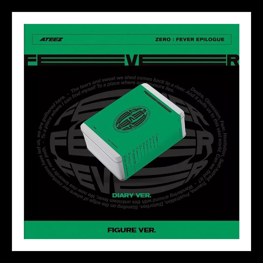 ATEEZ — Zero: Fever Epilogue, 1st Repackage (Platform Diary Figure Ver.)