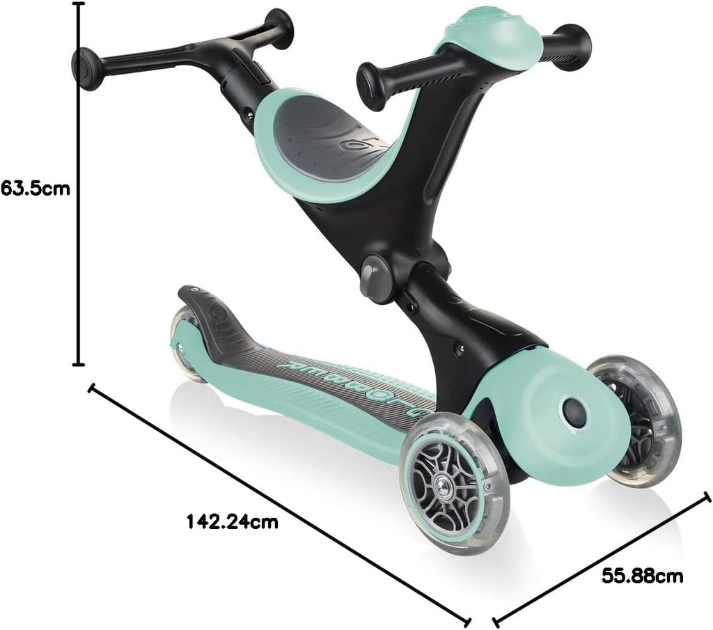Trottinette évolutive 3-en-1 avec siège Globber GO UP Deluxe