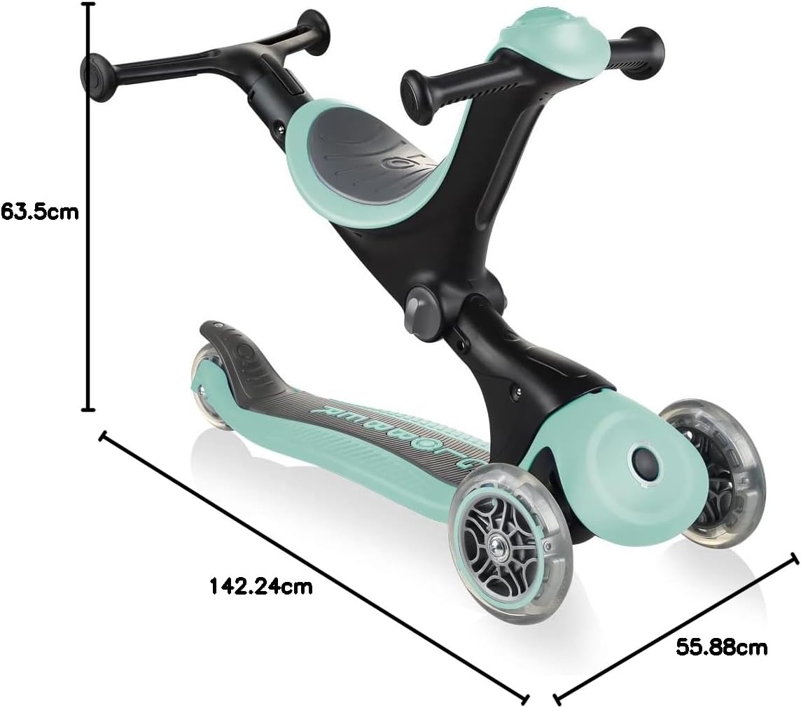 Trottinette évolutive 3-en-1 avec siège Globber GO UP Deluxe