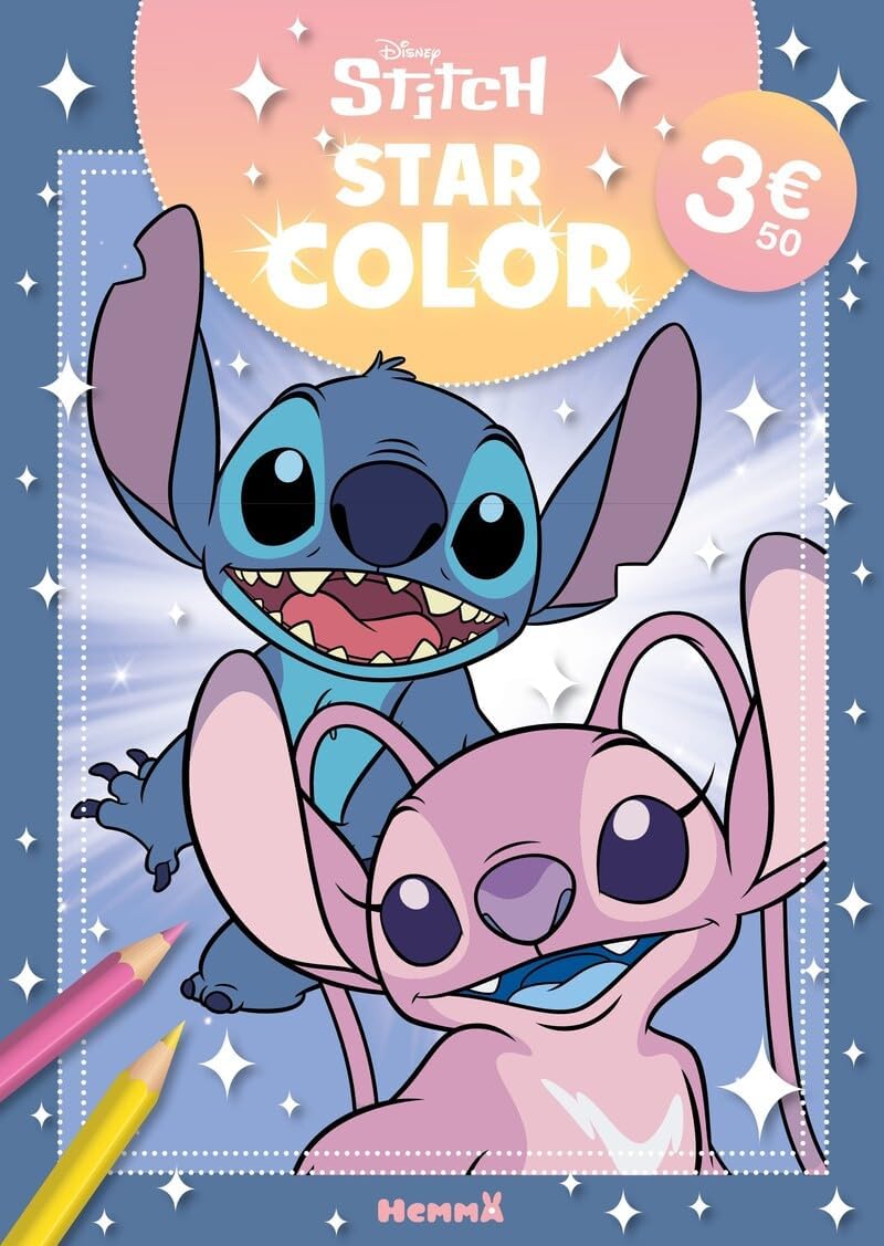 Disney Stitch — Star Color (livre coloriage, dès 4 ans)