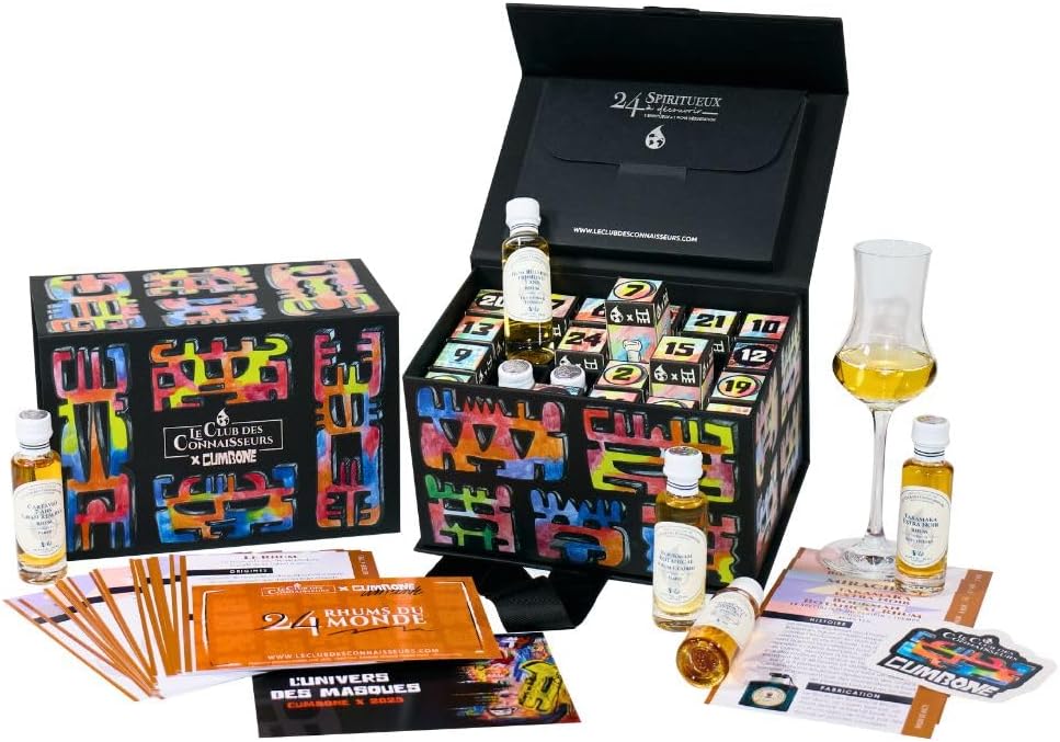 Calendrier de l’Avent Rhum Édition Cumbone 2025 – Le Club des Connaisseurs