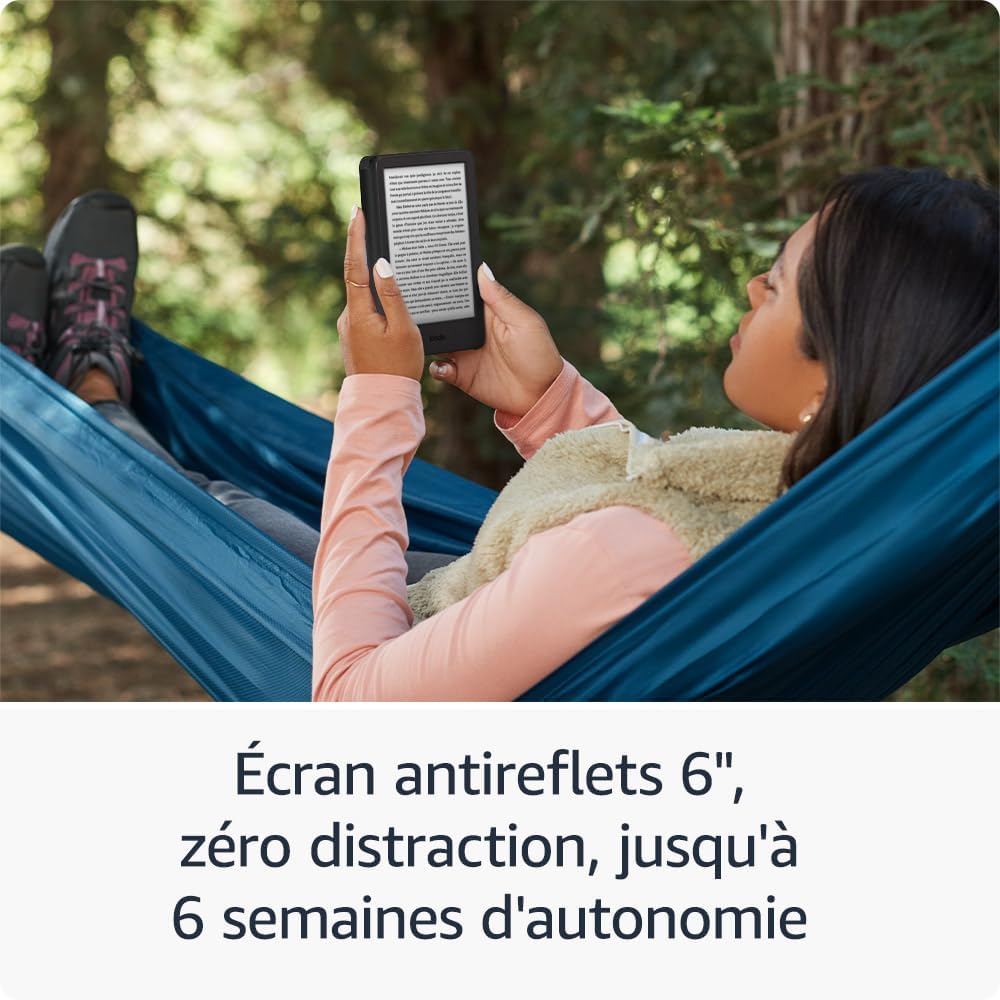 Kindle (nouvelle génération) – La liseuse légère qu’on emmène partout