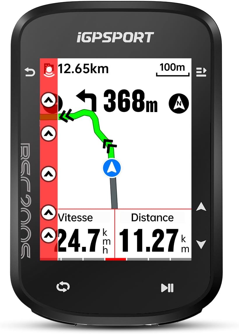 Compteur GPS vélo sans fil iGPSPORT BSC200S écran couleur