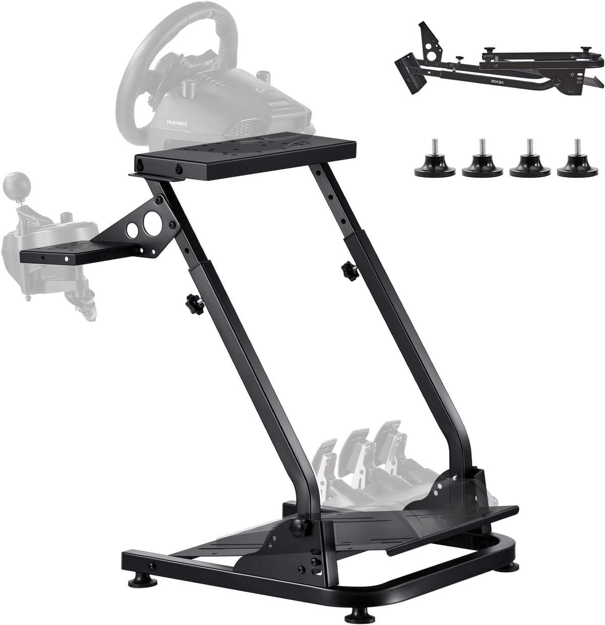 VEVOR, support de volant de course pliable