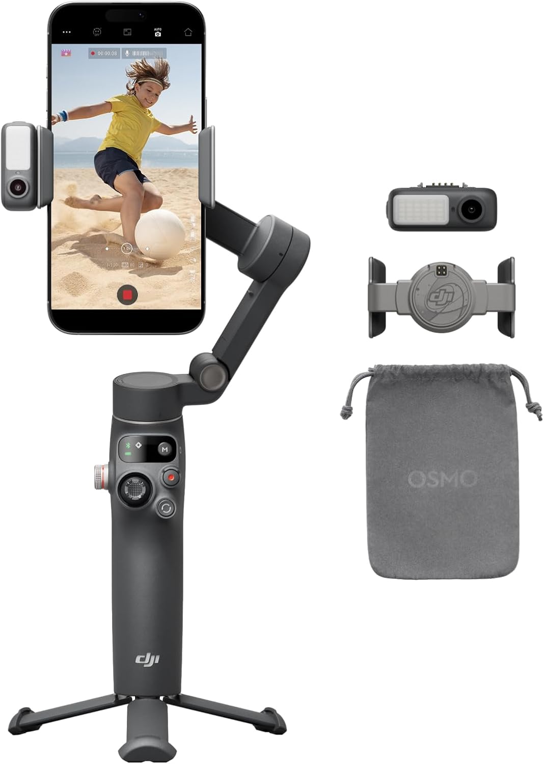 DJI Osmo Mobile 7P, stabilisateur smartphone