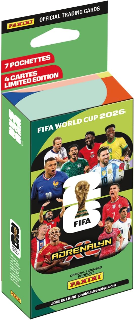 Grand blister cartes à jouer Panini 2026