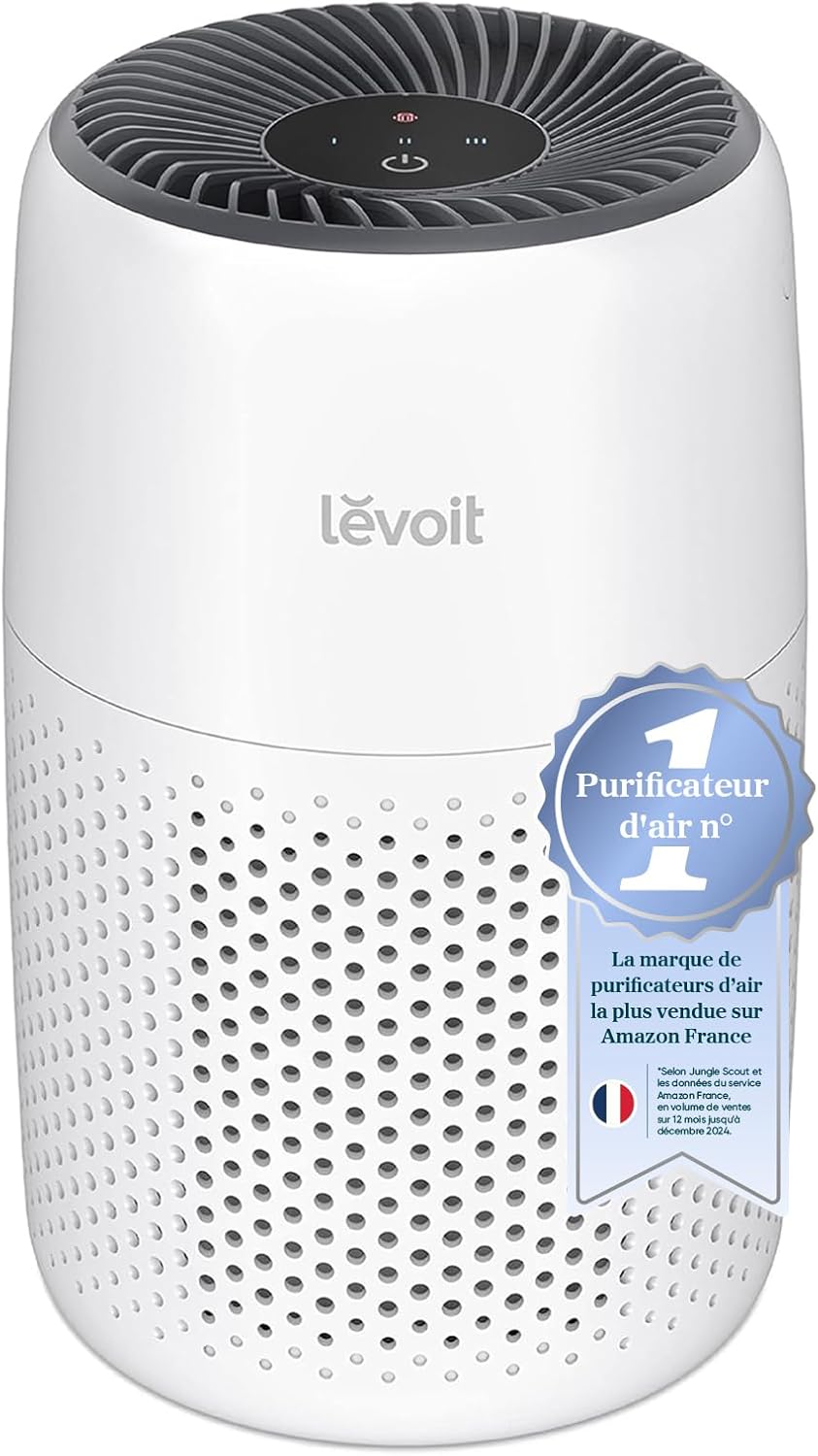 LEVOIT Purificateur d'air pour chambre (filtration HEPA)