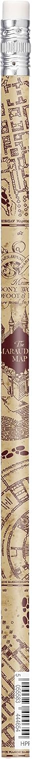 Lot de 50 crayons Carte du Maraudeur