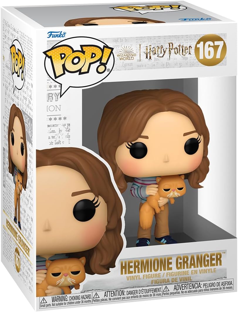 Funko Pop Hermione & Pattenrond