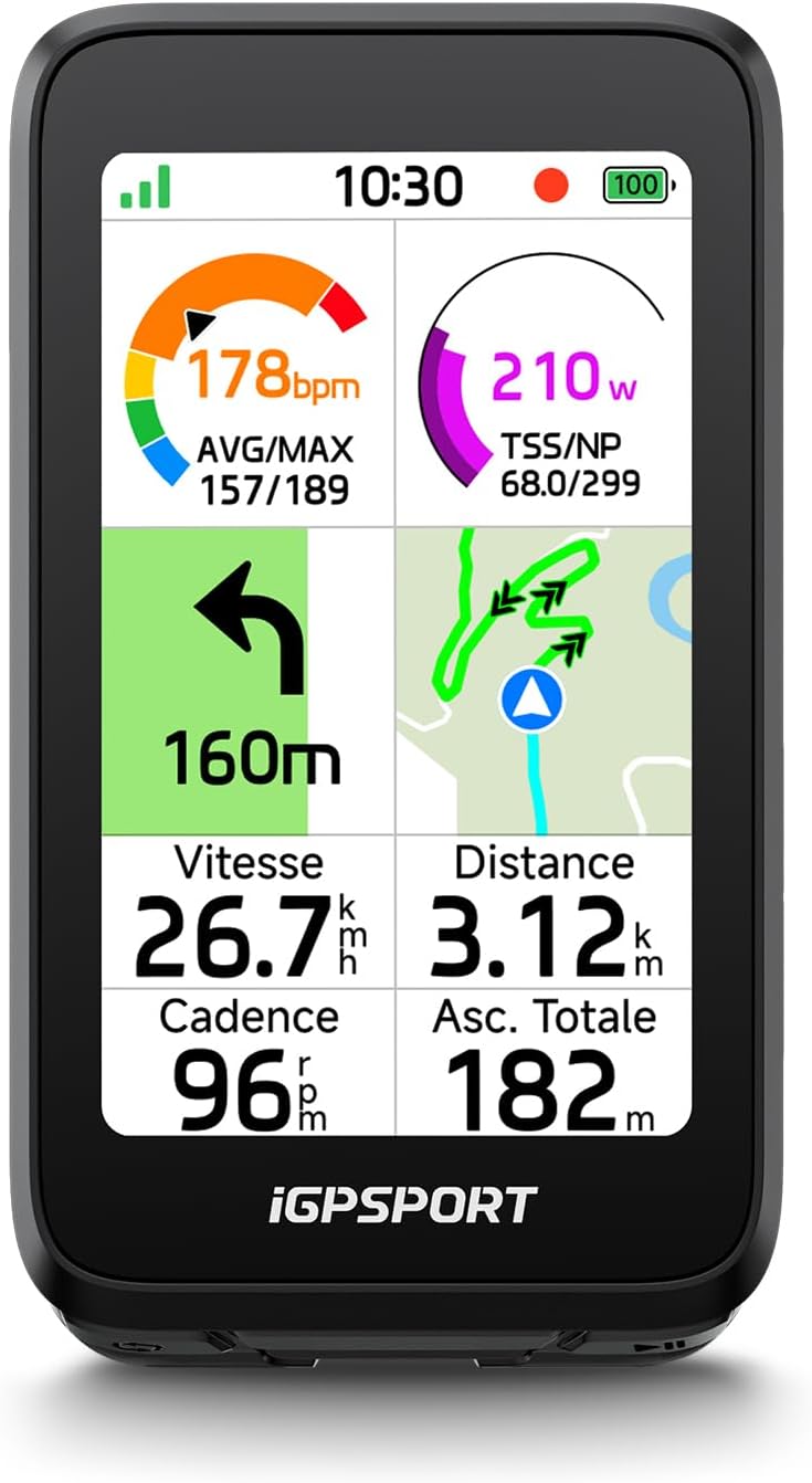 iGPSPORT BiNavi Air, compteur GPS navigation
