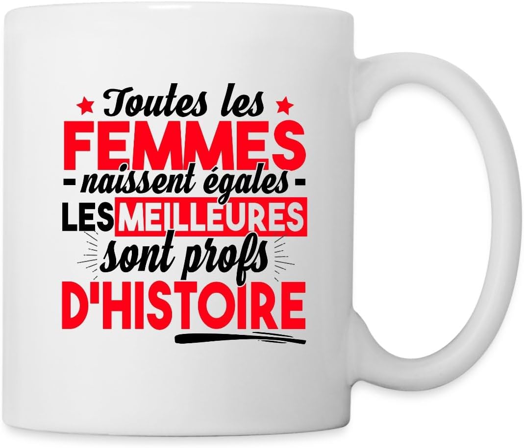 Mug « Prof d'Histoire » (Spreadshirt)