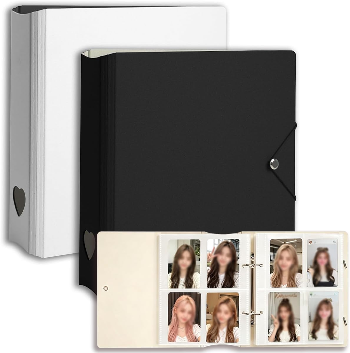 Lot de 2 classeurs photocards haute capacité