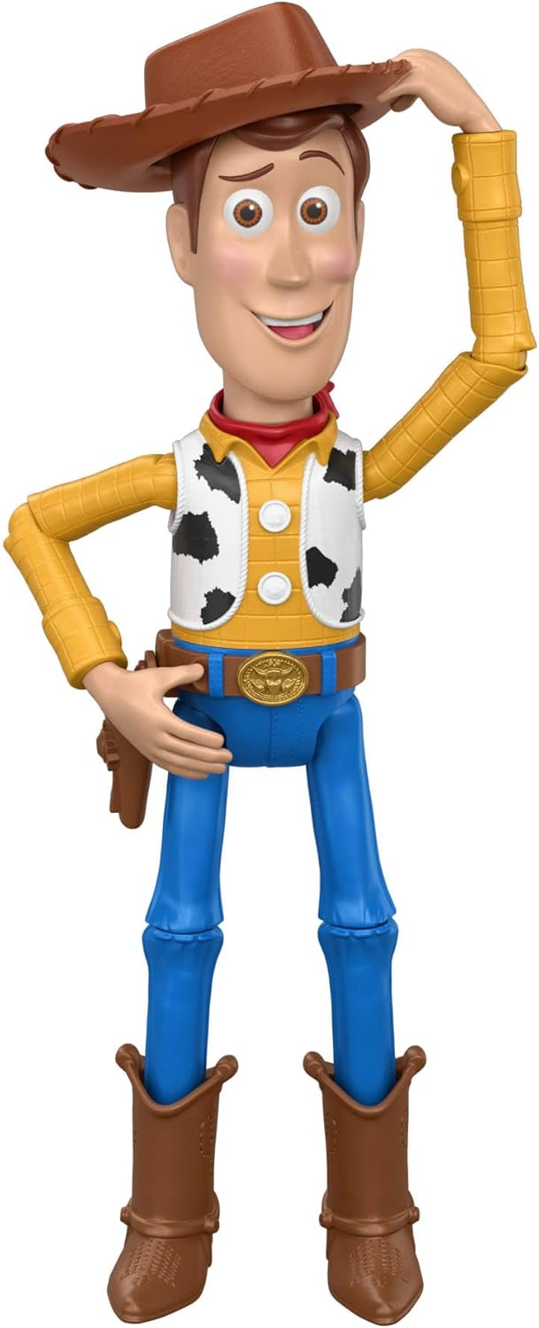 Mattel Toy Story 5 — figurine Bonjour Woody 30 cm