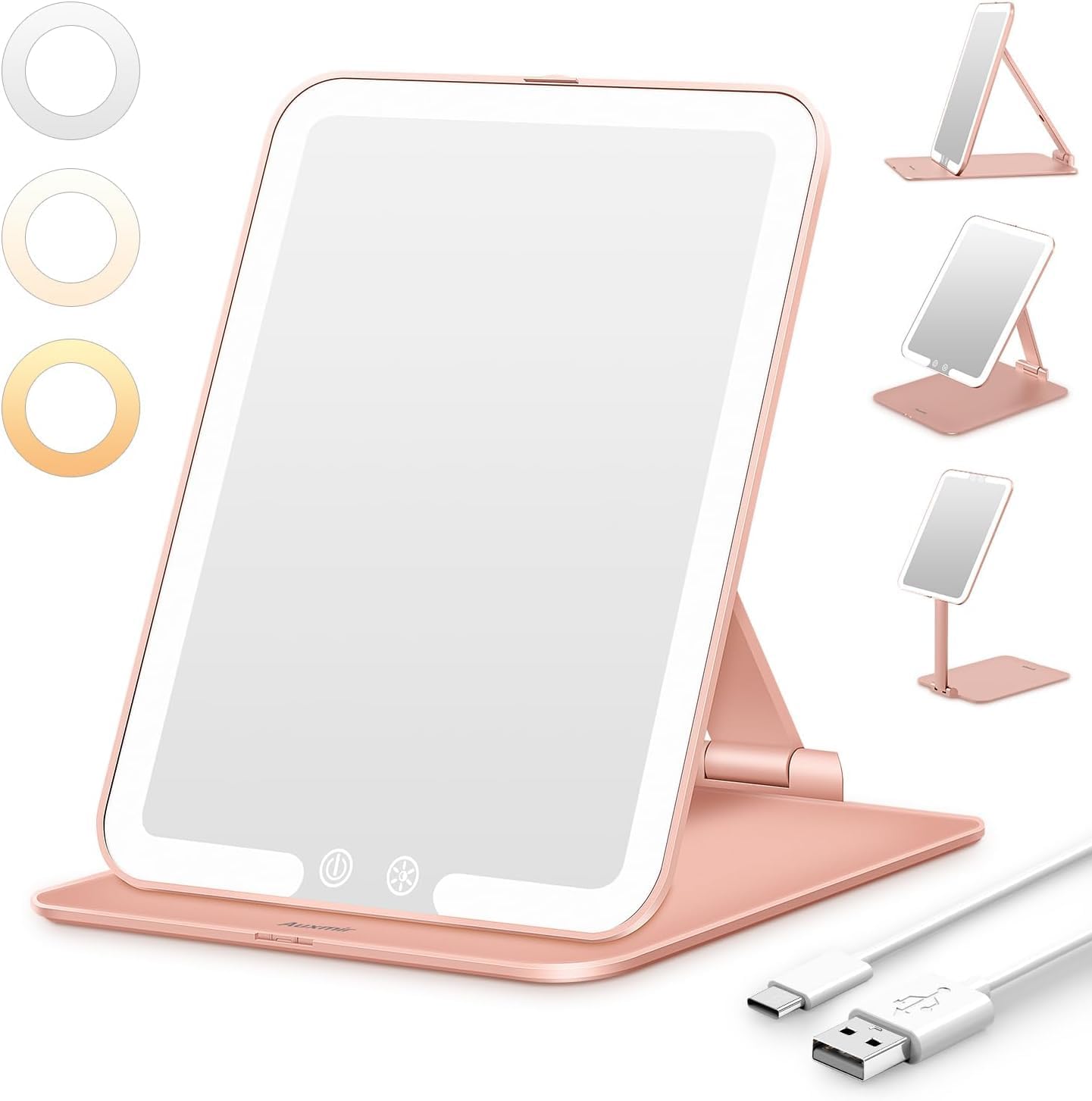 Miroir maquillage lumineux 72 LED