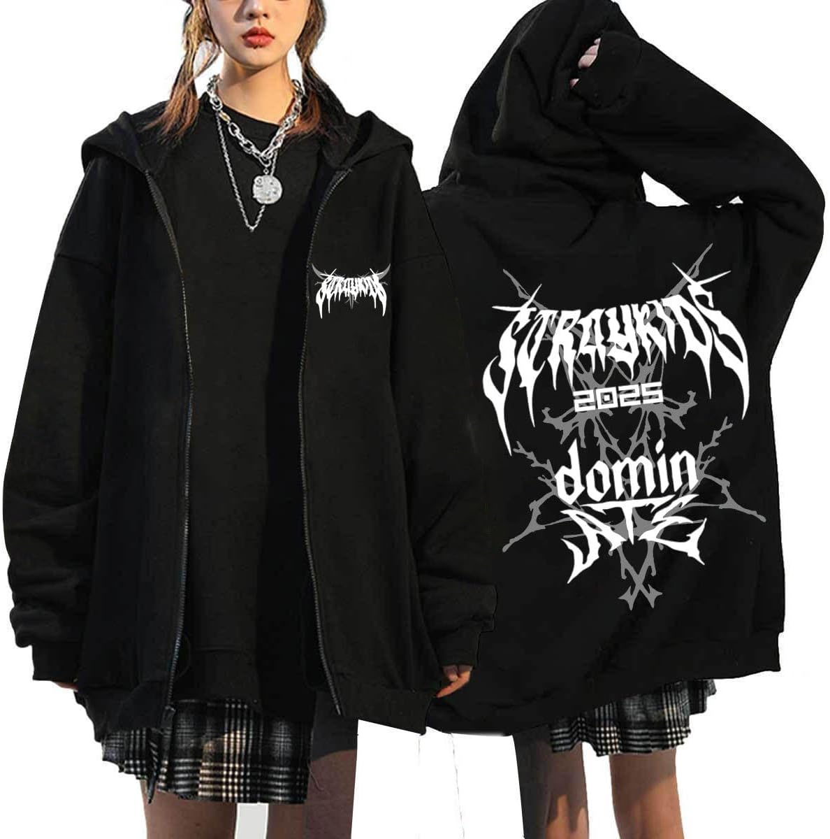 Sweat à capuche Y2K Stray Kids SKZOO (KASEN)