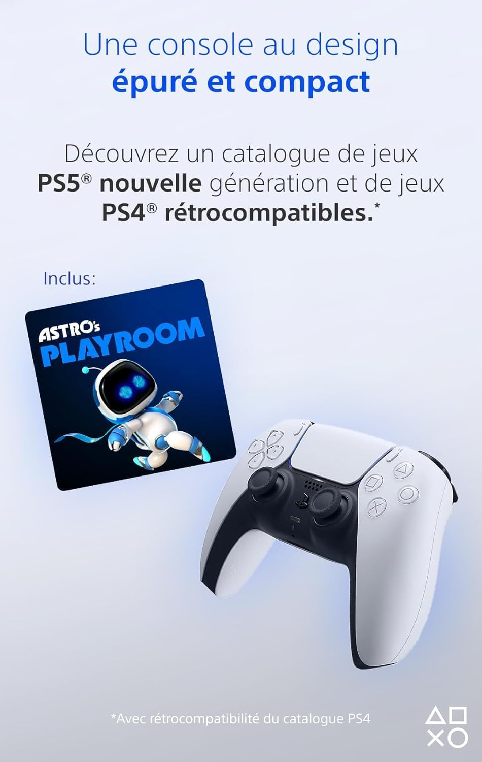 PlayStation 5 Édition Numérique (PS5) + 1 Manette DualSense