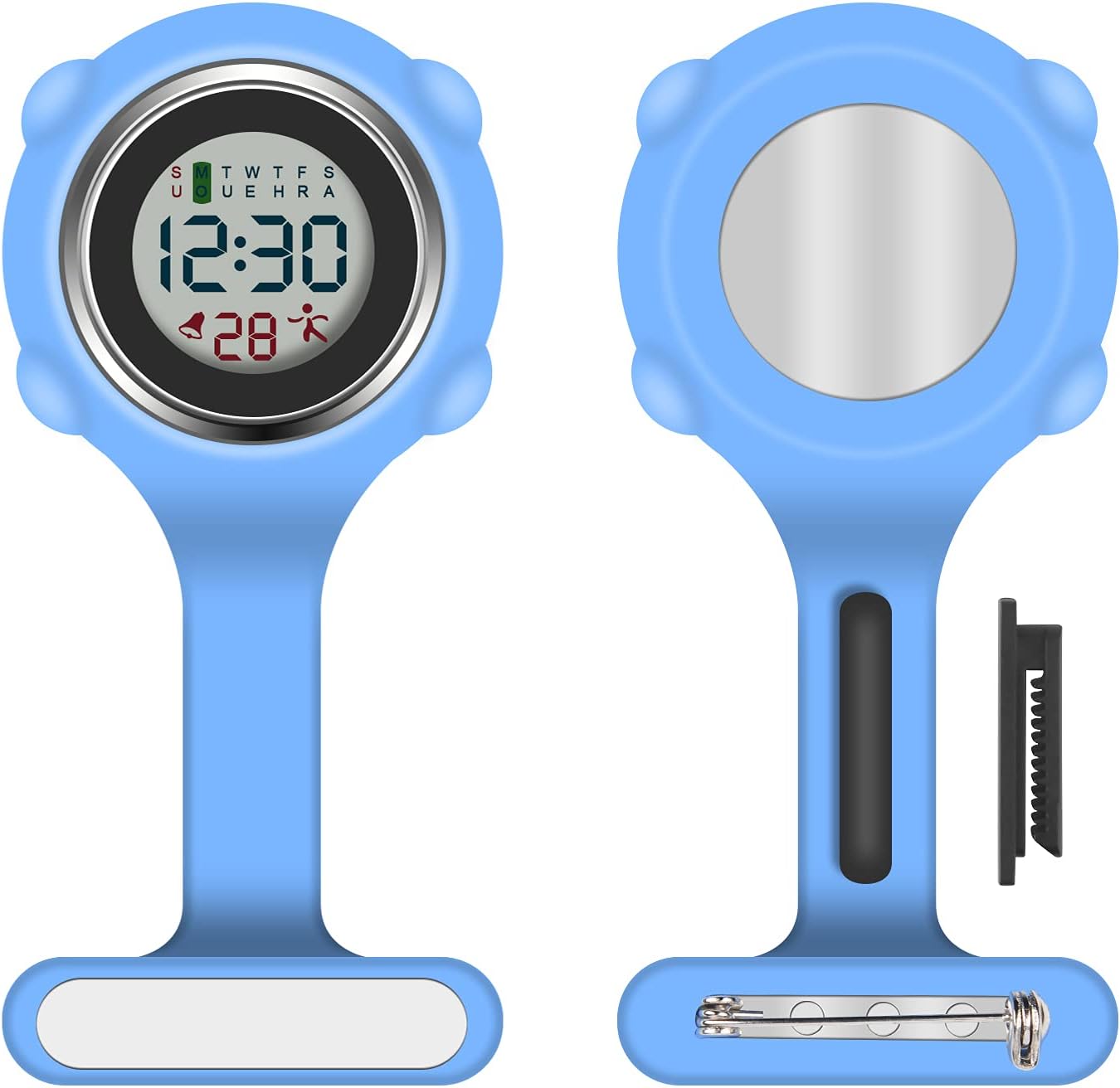 Montre infirmière broche (Vicloon)