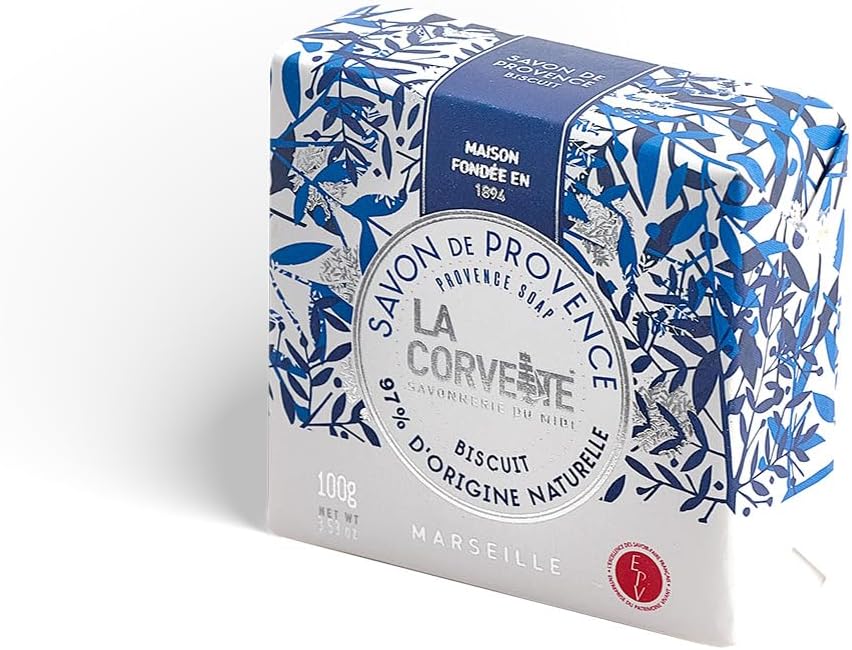 Savon artisanal de Marseille Biscuit 100 g La Corvette