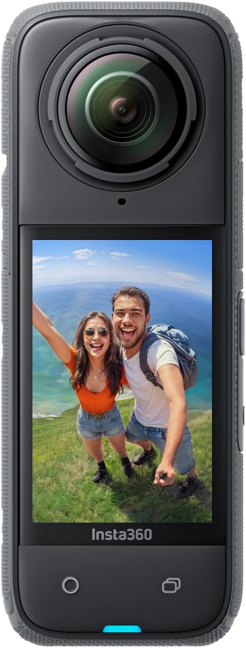 Insta360 X4, caméra d'action 360° 8K étanche