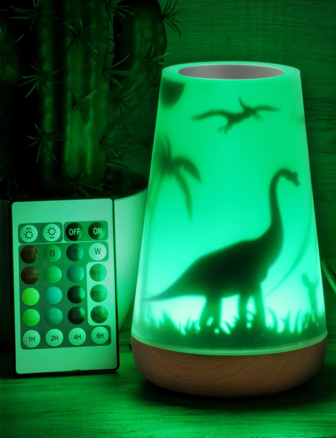 Mostof — veilleuse Dinosaure multicolore