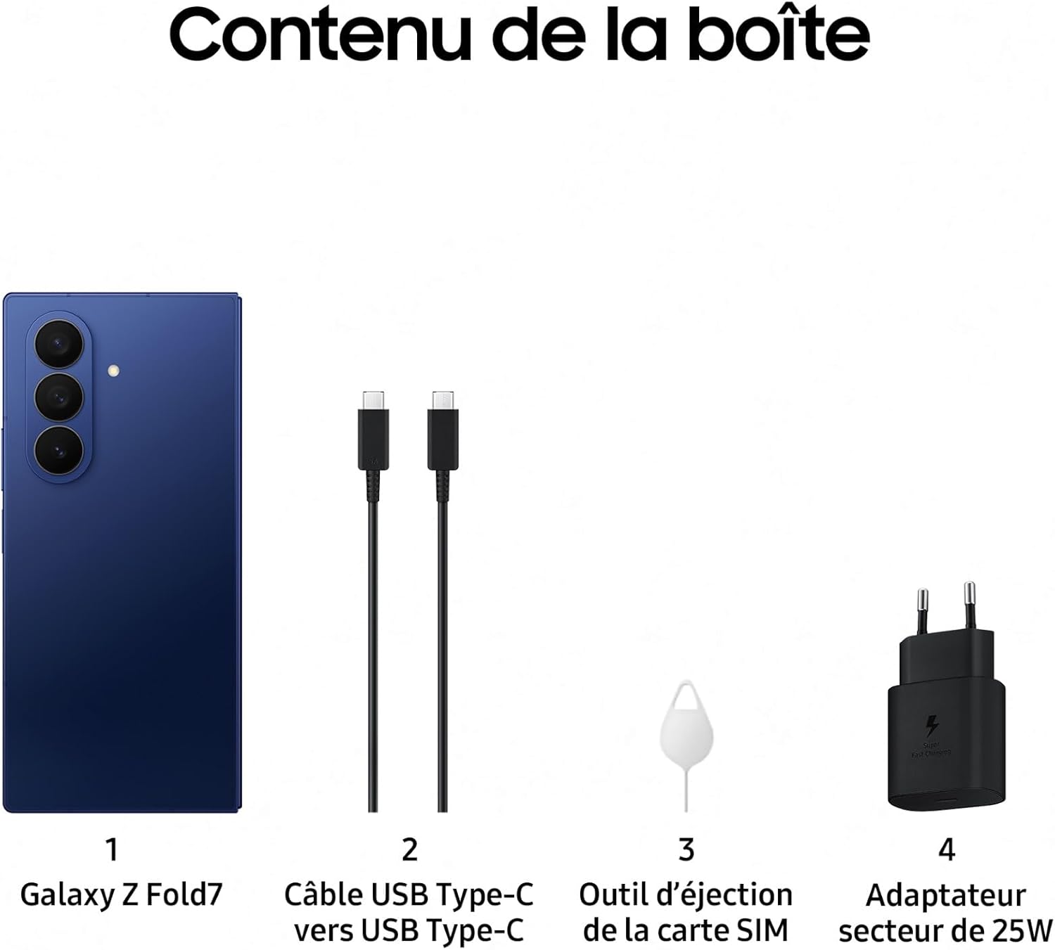 Samsung Galaxy Z Fold7 – 📱 Le smartphone pliable ultra premium