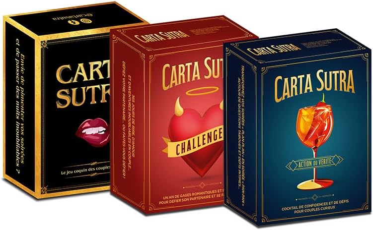 Jeu de cartes Action ou Vérité pour couple