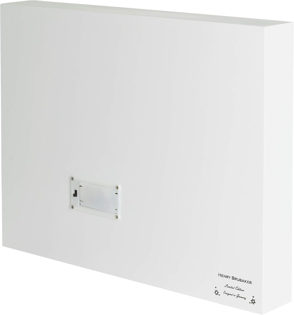 Calendrier de l'Avent en bois avec LED