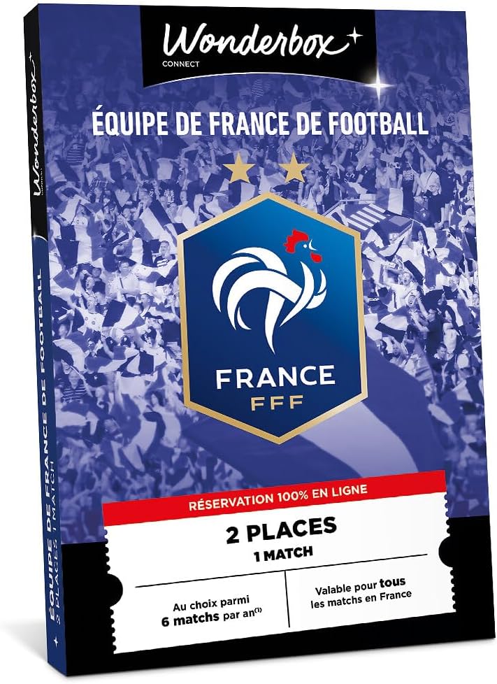 Coffret Wonderbox match Équipe de France
