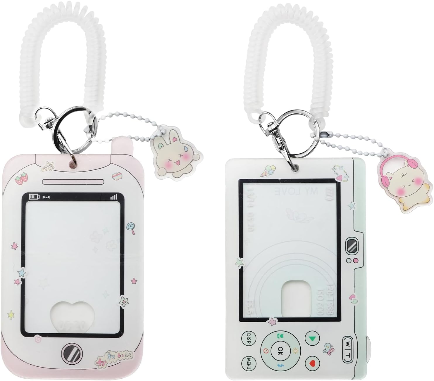 Porte-photocard acrylique transparent (x2)