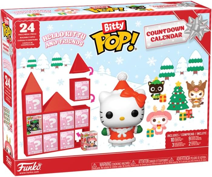 Calendrier de l'Avent Funko Bitty Pop! Hello Kitty & Friends 2026