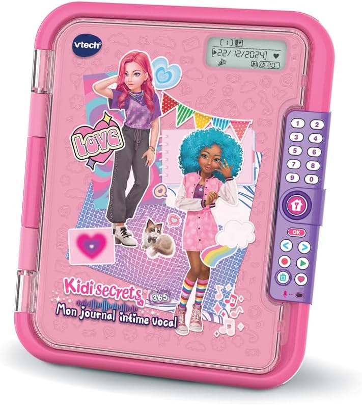 VTech KidiSecrets 365, journal intime vocal