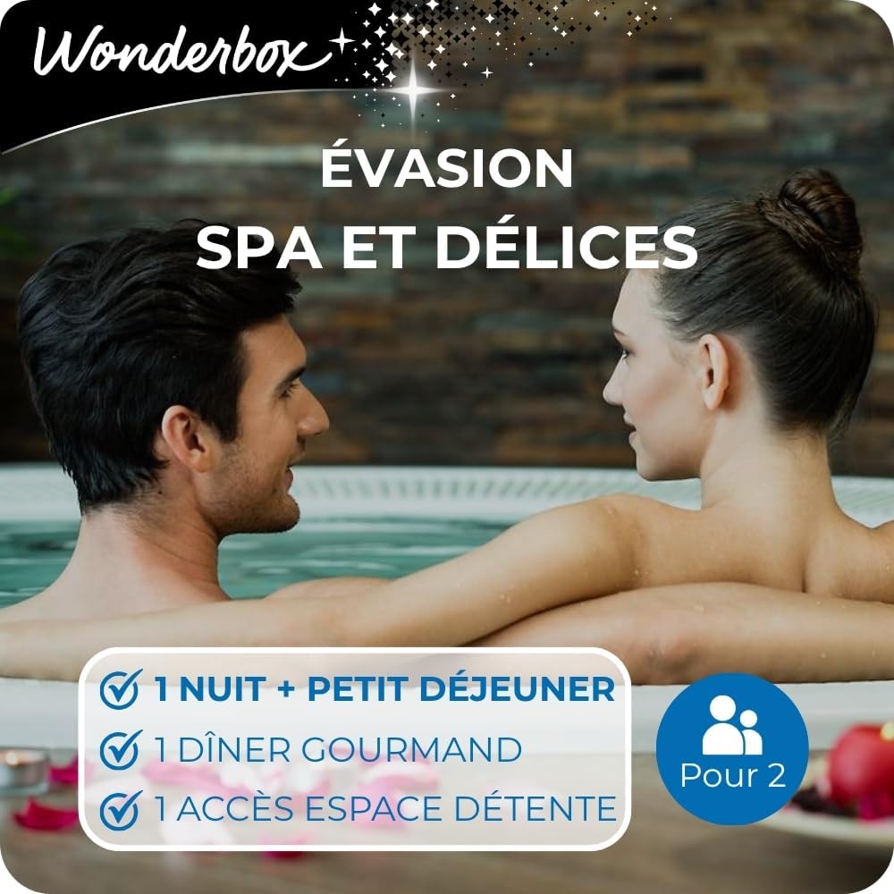 Coffret cadeau Évasion Spa Et Délices - Wonderbox Wonderbox