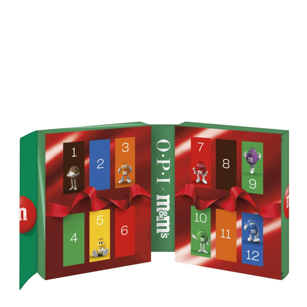 Calendrier de l'Avent OPI x M&M'S 12 cases