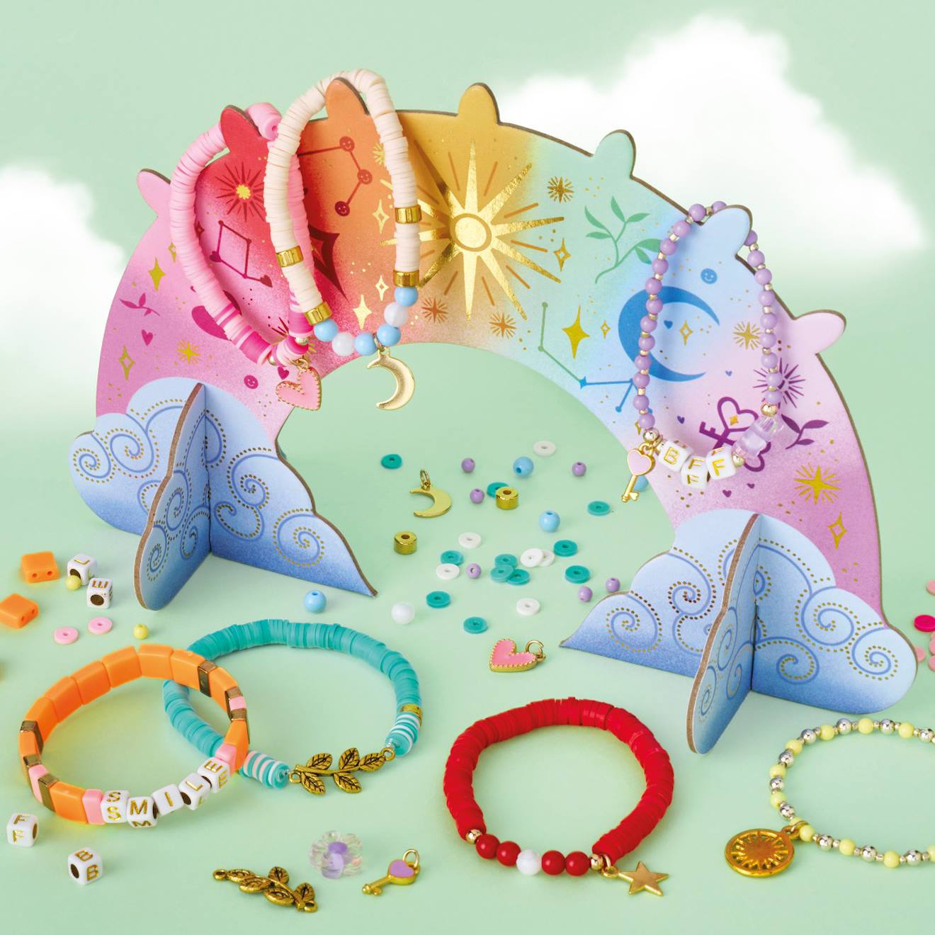 7 bracelets pour la semaine à créer multicolore